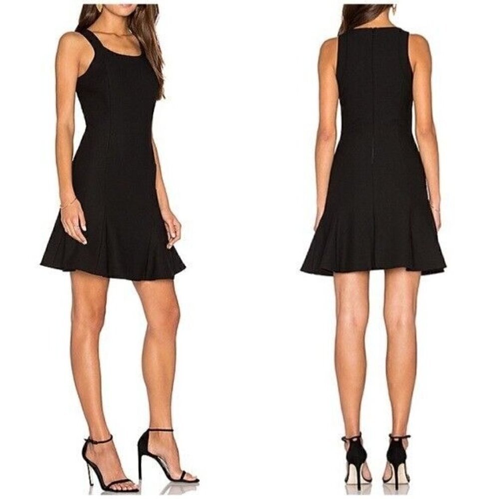 Elizabeth And James Edie Skater Mini Dress Sleeveless Flounce Hem $375 Women's 6